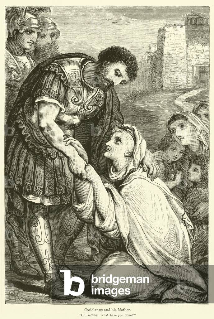 Coriolanus and his Mother (engraving)