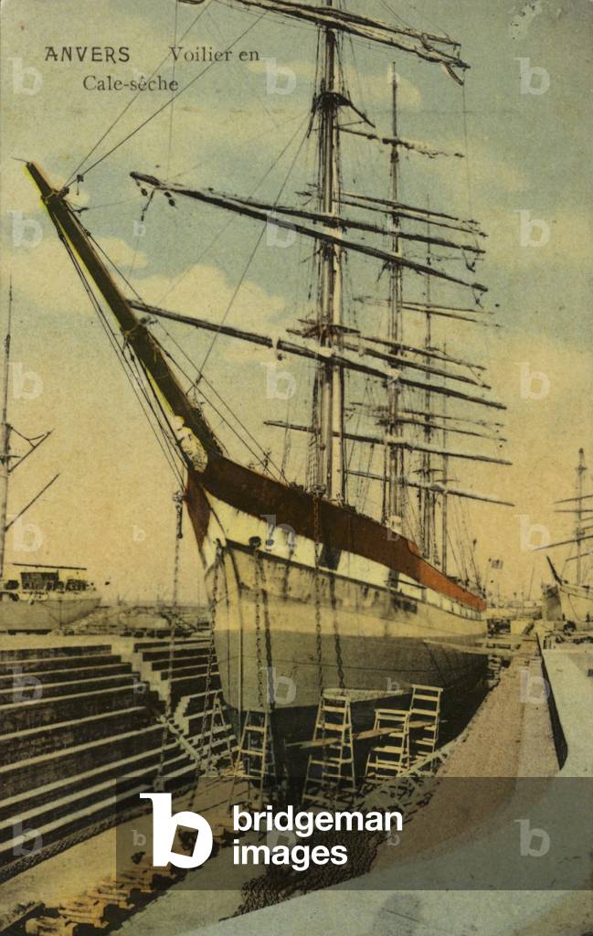 Poltalloch, Anvers (b/w photo)