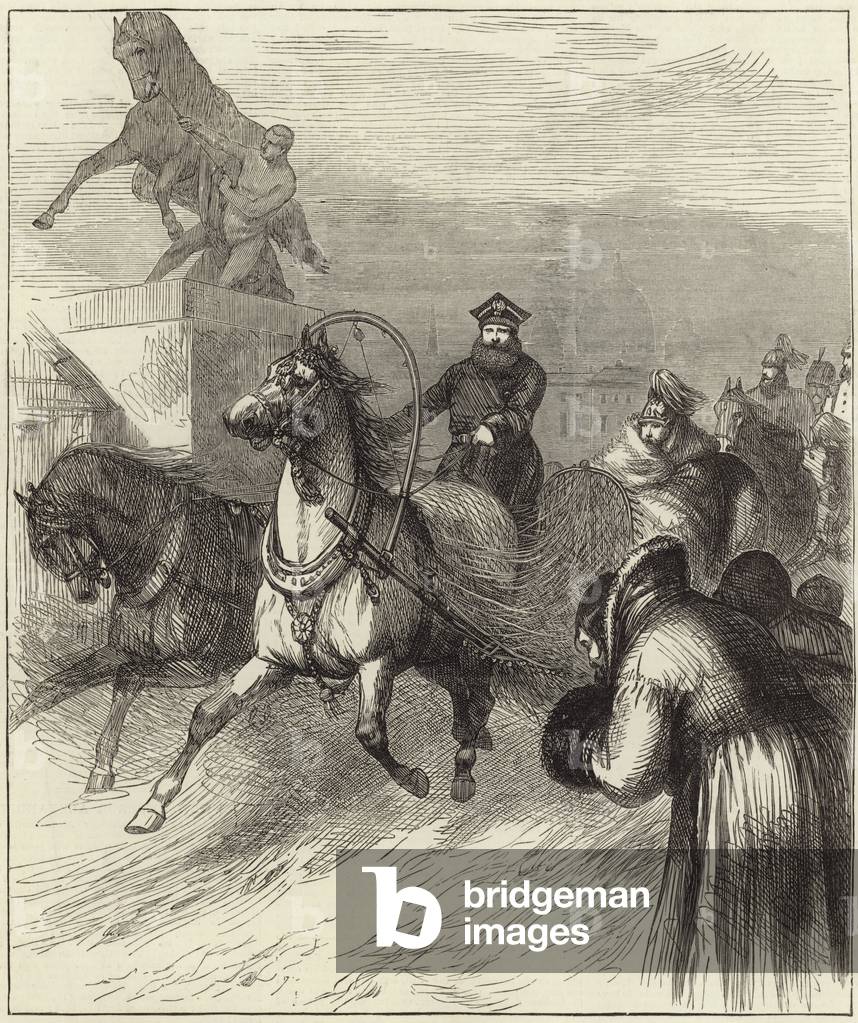 The late Emperor Alexander II (engraving)