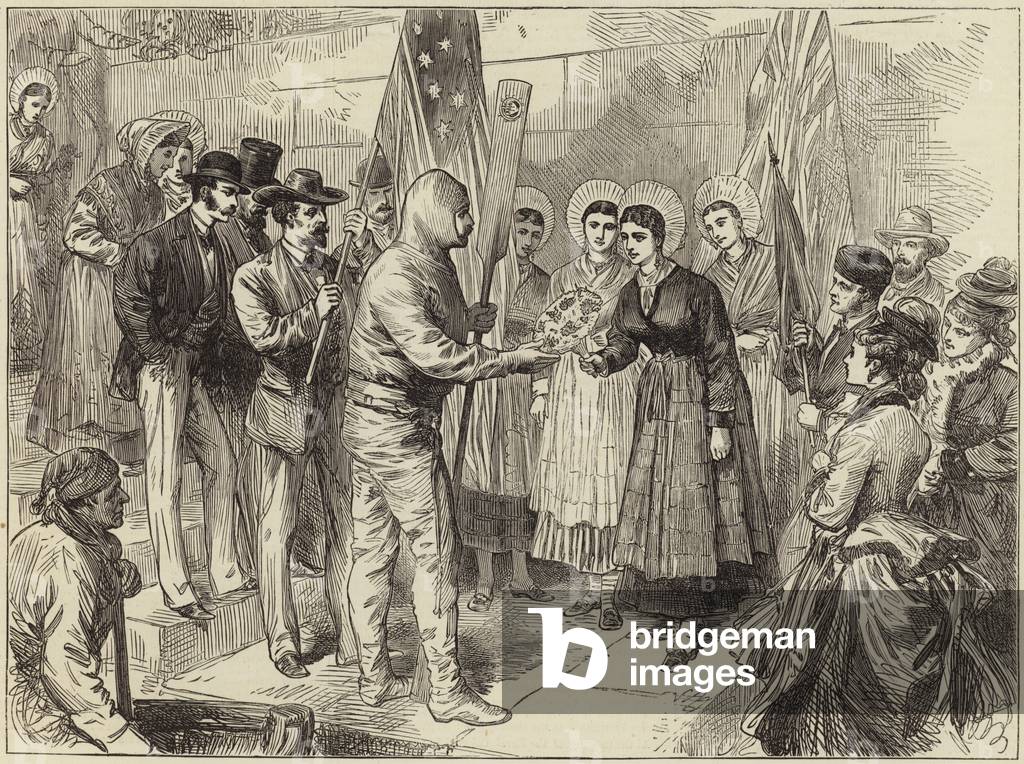 Captain Boyton at Boulogne (engraving)