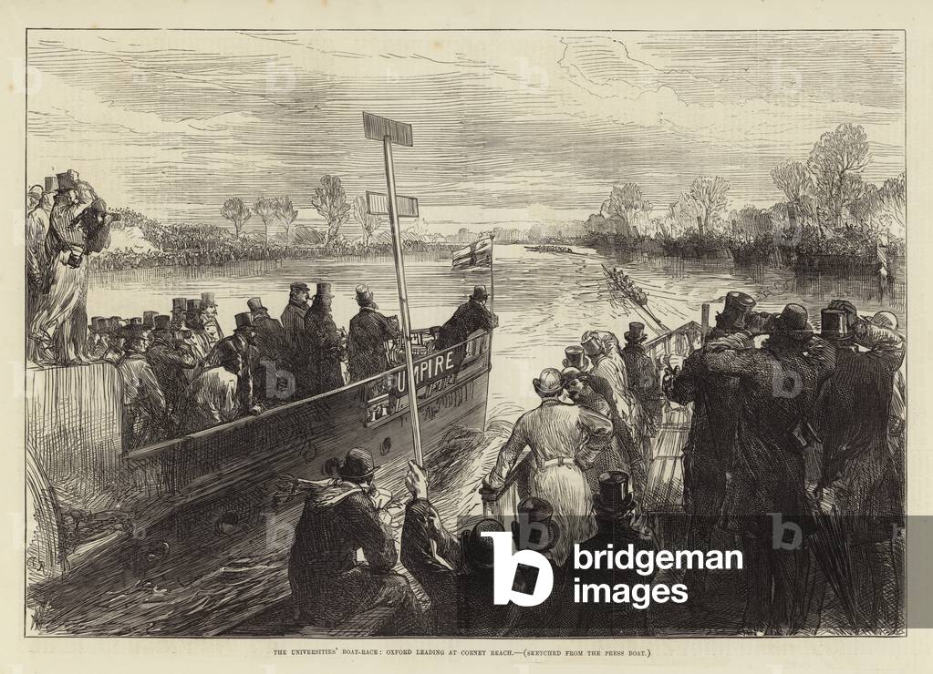 The Universities' Boat Race (engraving)