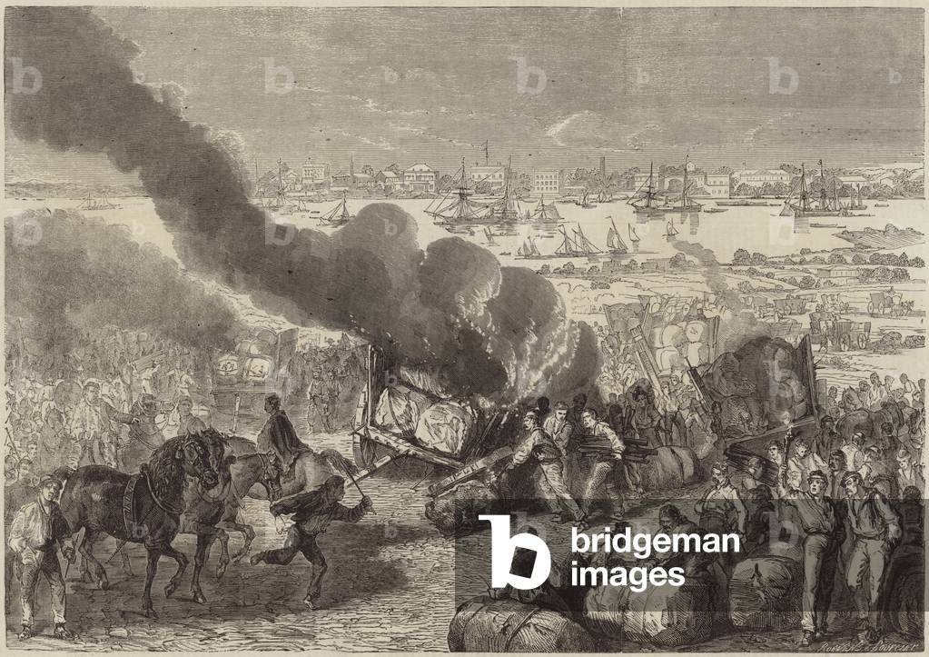 The Civil War in America, 1862 (engraving)