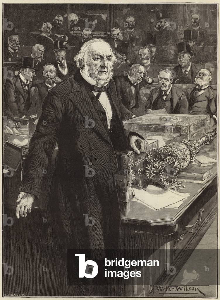 The ministerial crisis (engraving)