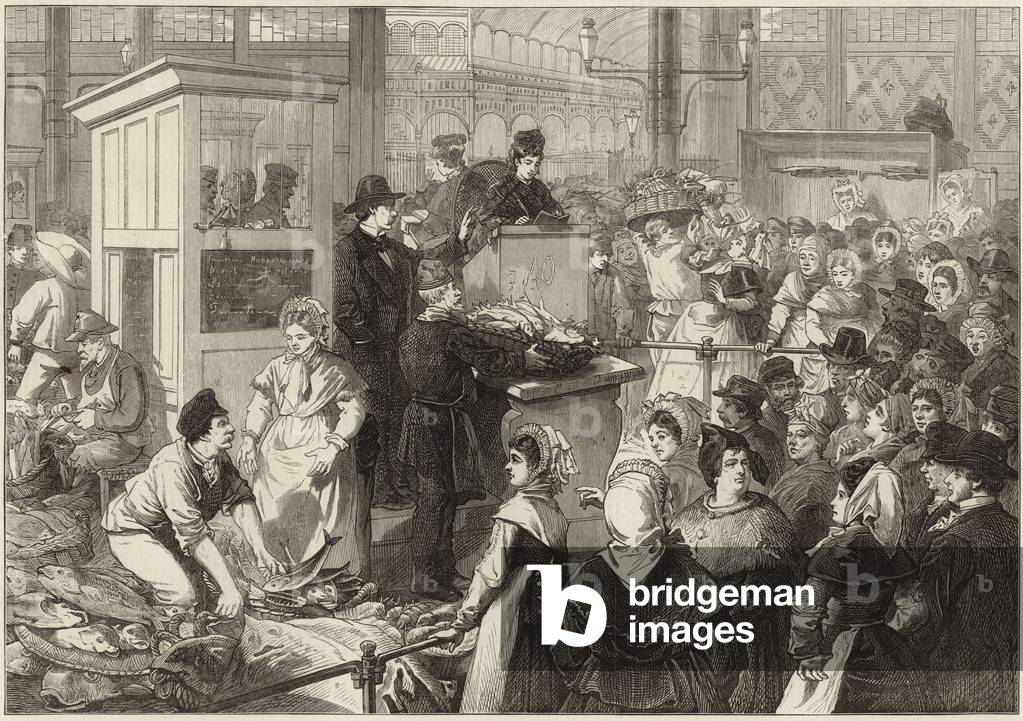 The Lenten season in Paris (engraving)