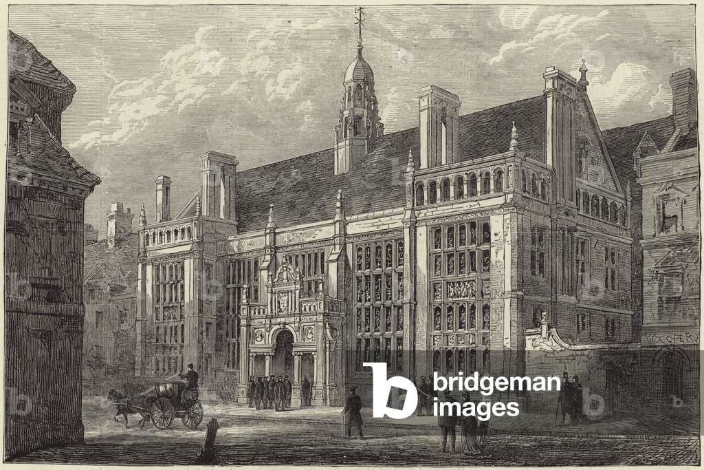 New examination schools (engraving)