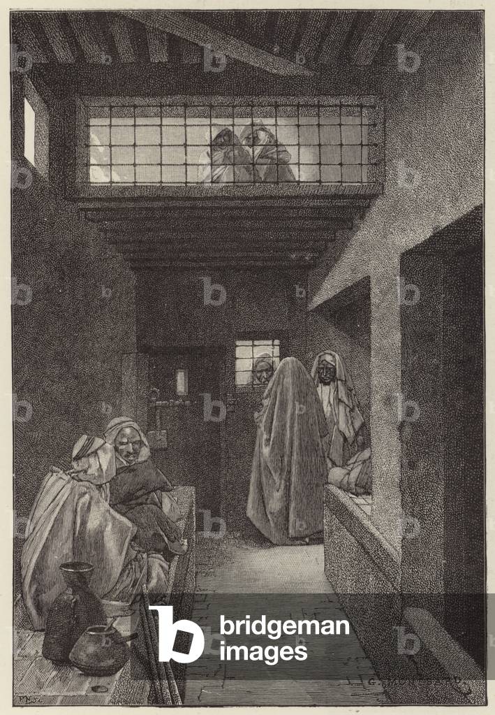 A prison at Fez (engraving)