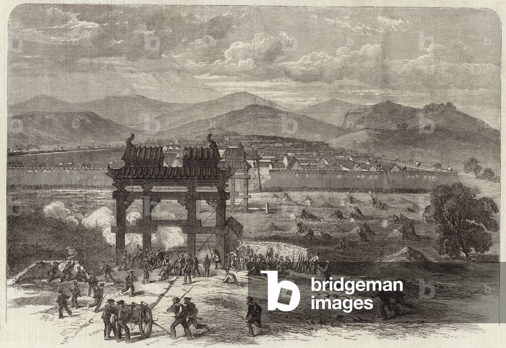 The Civil War in China (engraving)