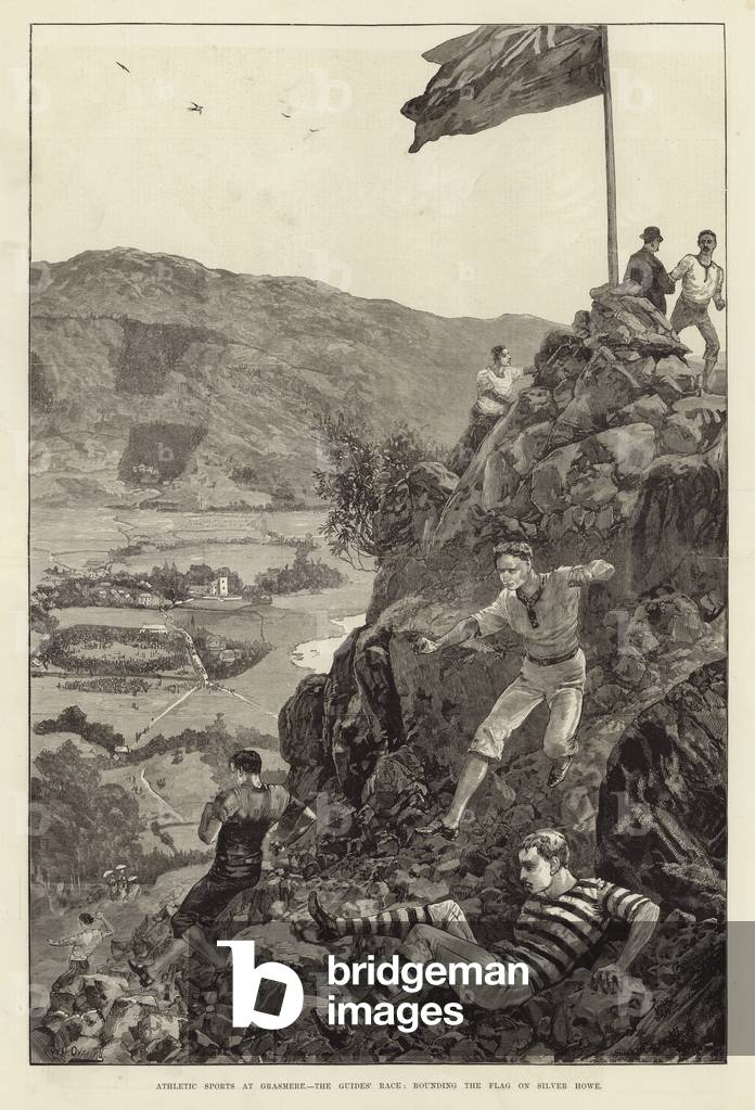 Athletic Sports at Grasmere (engraving)