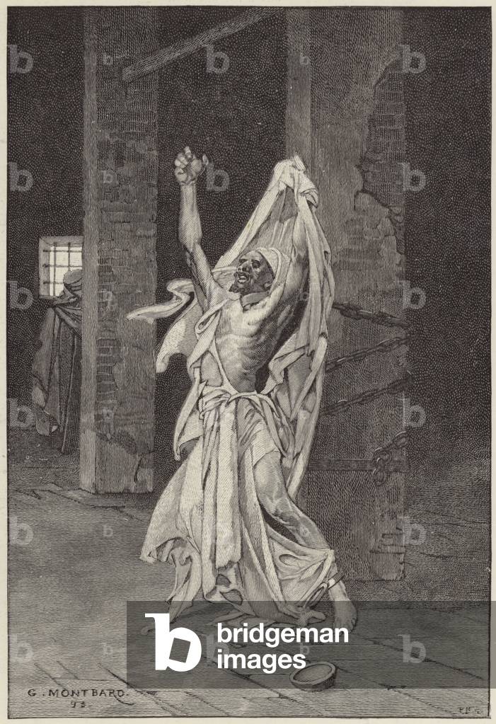 A prison at Fez (engraving)