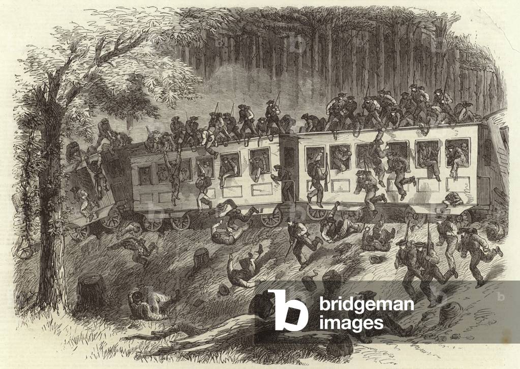 The Civil War in America (engraving)