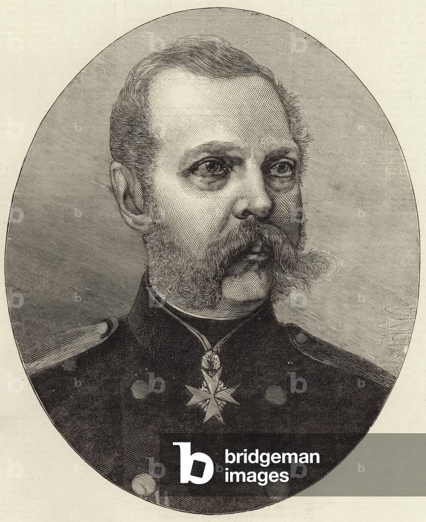 The late Emperor Alexander II (engraving)