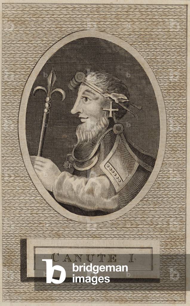 Canute I (engraving)