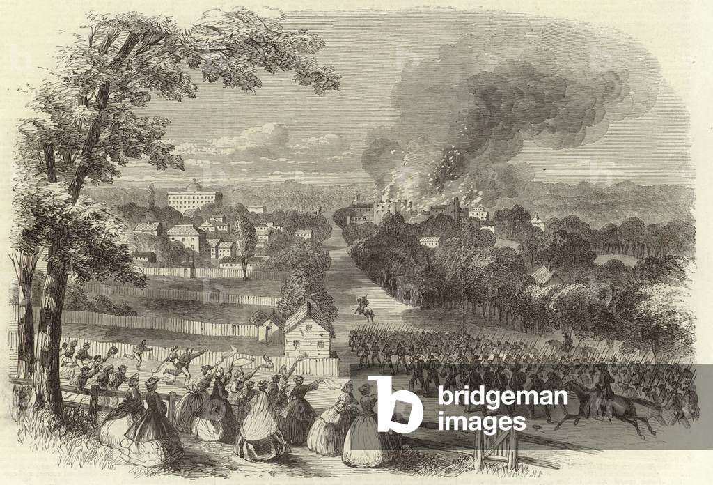 The Civil War in America (engraving)