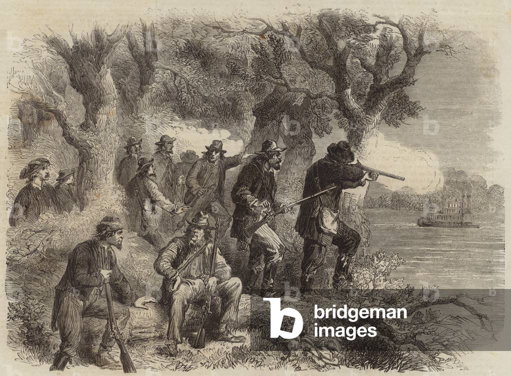 The Civil War in America (engraving)