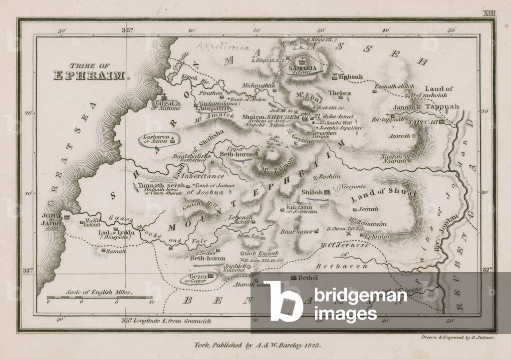 Tribe of Ephraim (engraving)