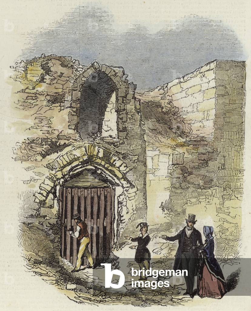 The Tower of London (coloured engraving)