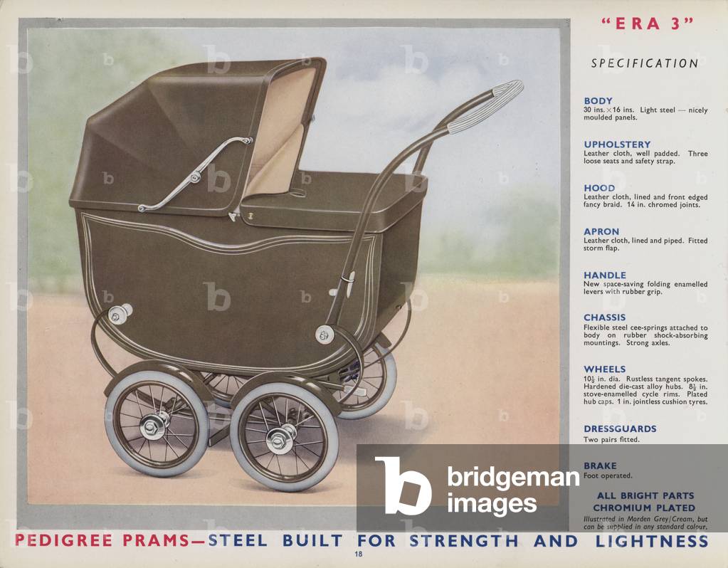 Pedigree Prams and Folders (colour photo)
