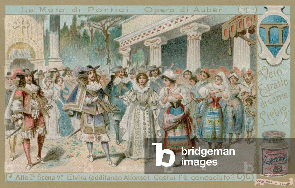 The Marriage of Elvira and Alfonso (chromolitho)