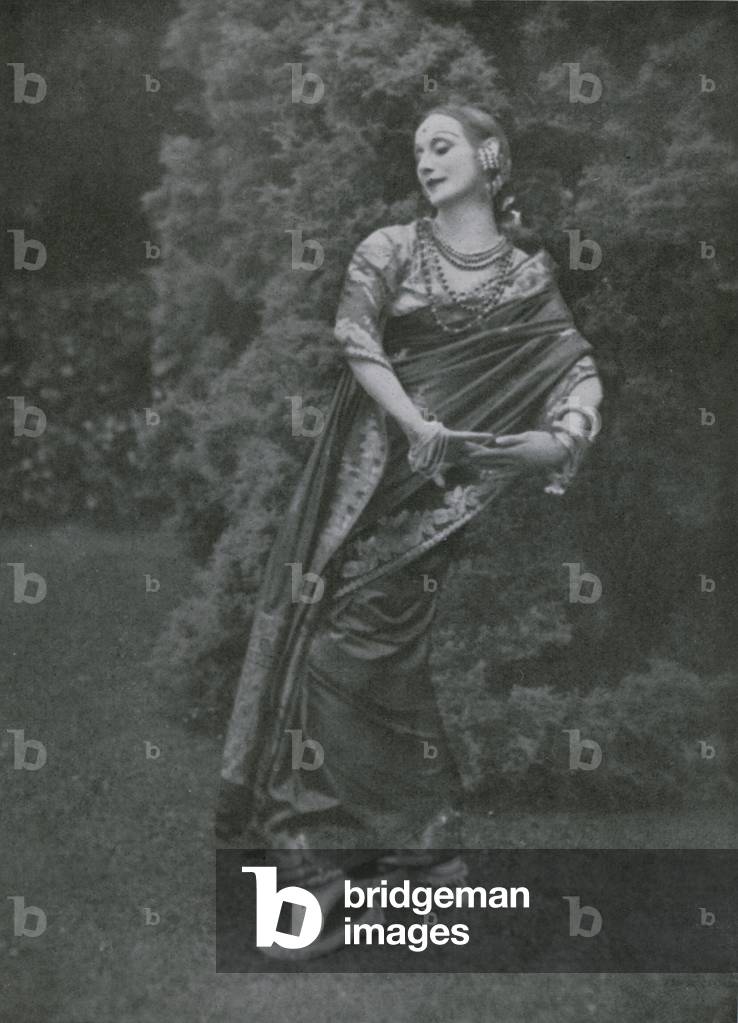 Anna Pawlowa (b/w photo)