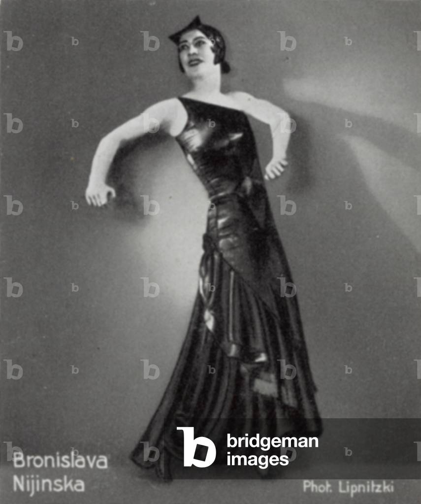 Bronislava Nijinska (b/w photo)