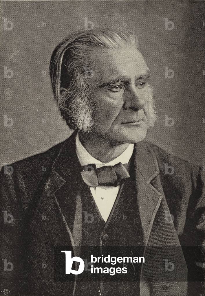 Professor Thomas Henry Huxley, MD, LLD, DCL, FRS (b/w photo)