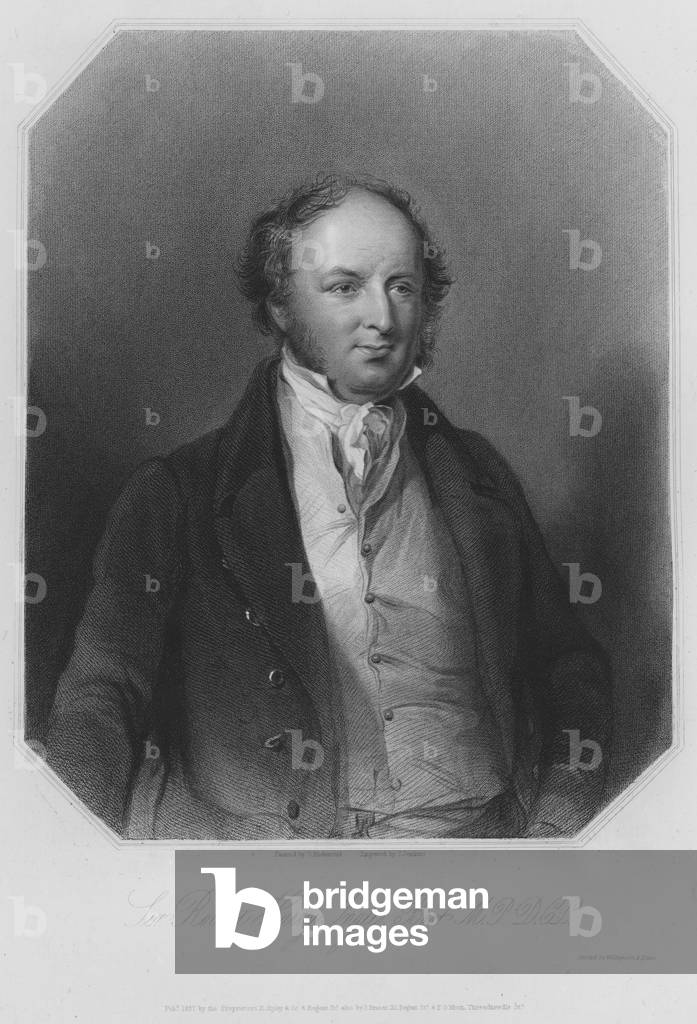 Sir Robert Harry Inglis, Bart, MP, DCL (engraving)