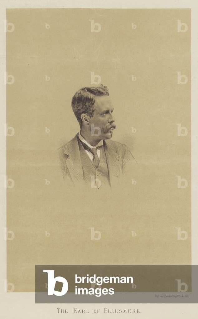 The Earl of Ellesmere (litho)