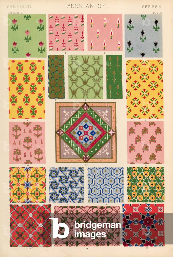 Persian (colour litho)