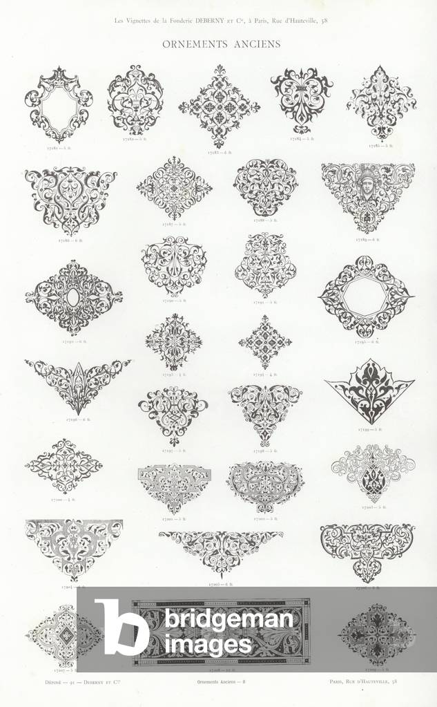Page from Vignettes Typographiques (engraving)