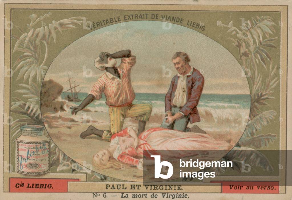 The Death of Virginie (chromolitho)