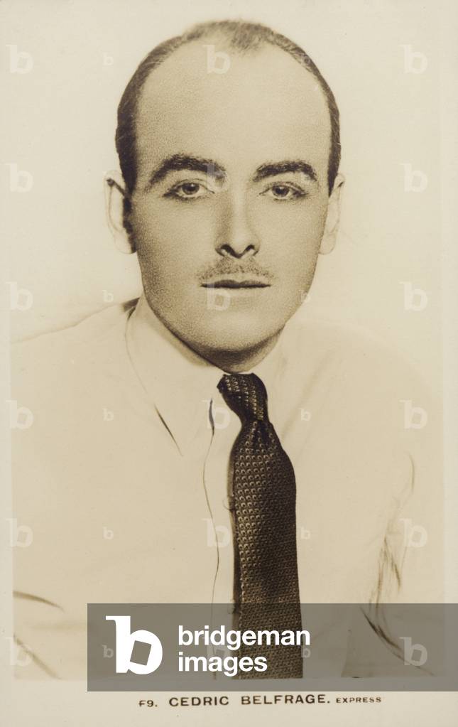 Cedric Belfrage (b/w photo)