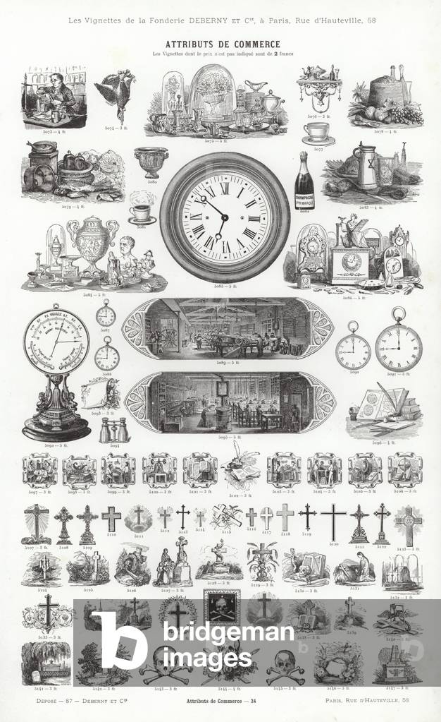 Page from Vignettes Typographiques (engraving)