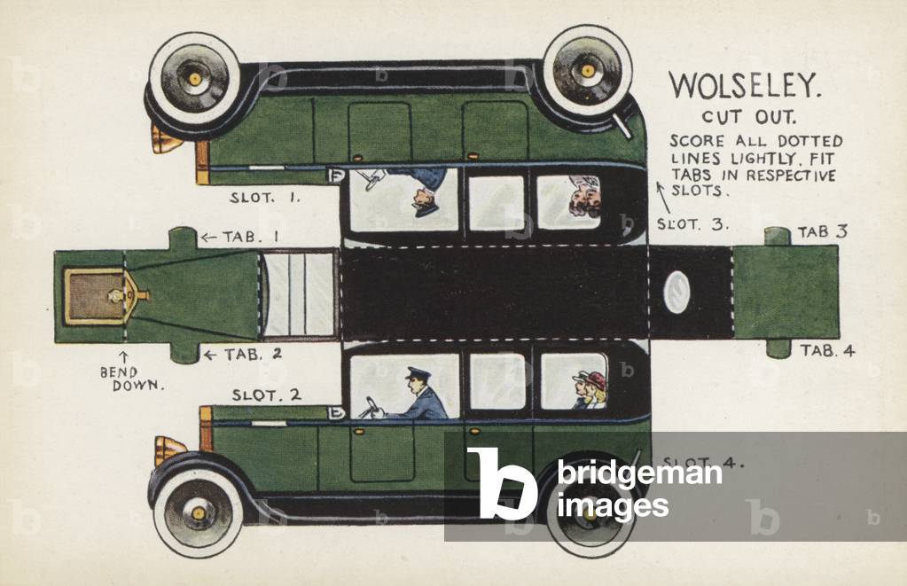 Wolseley Cut Out (colour litho)