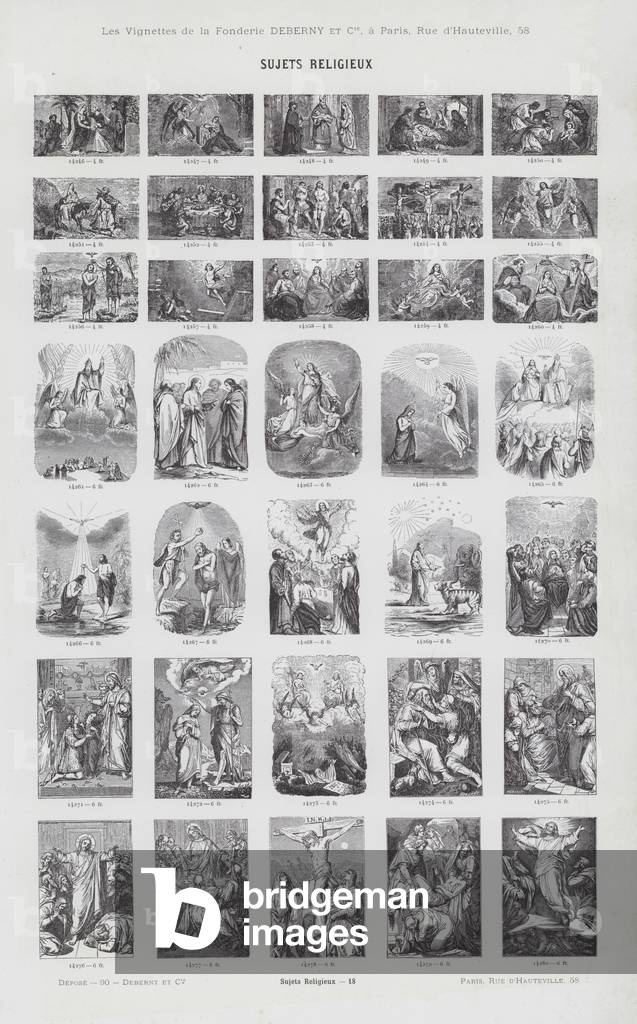 Sujets Religieux (engraving)