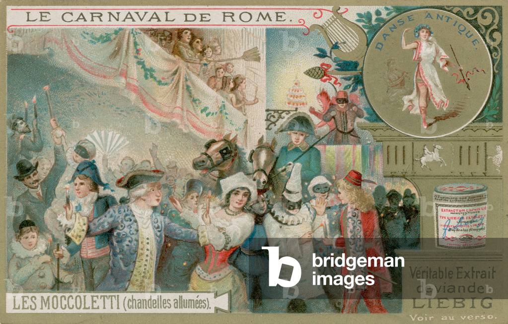 The Candle Dance (chromolitho)