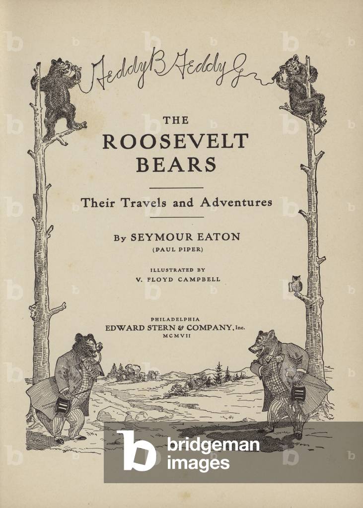 The Roosevelt Bears (colour litho)