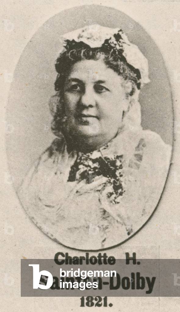 Charlotte H Sainton Dolby (gravure)