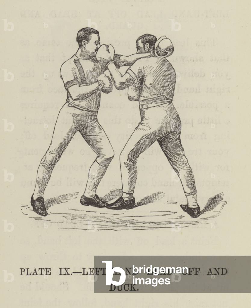 Left-hand lead off and duck (engraving)