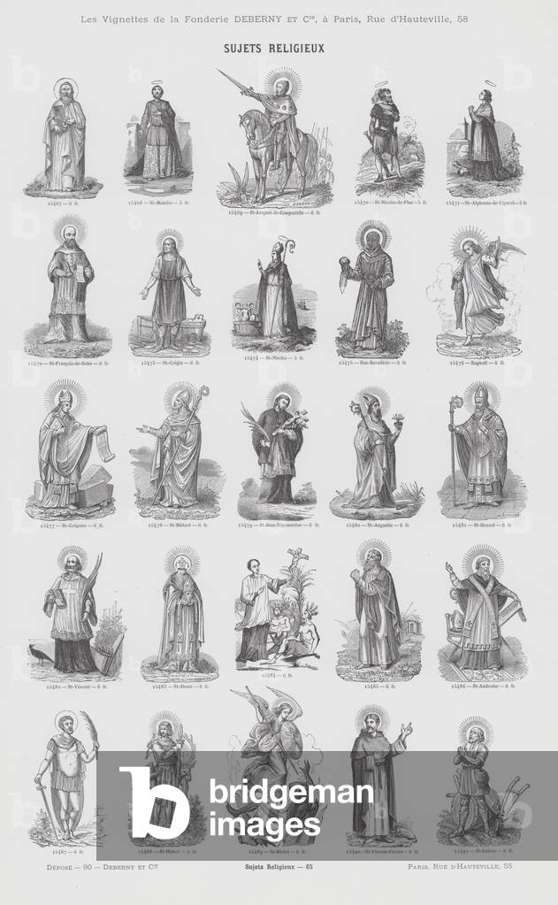 Sujets Religieux (engraving)