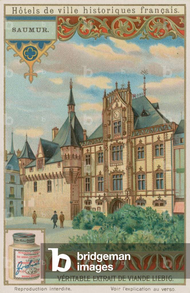 Saumur (chromolitho)