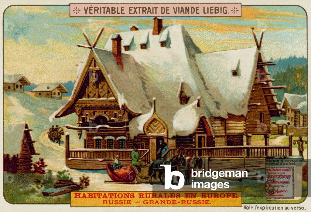 A Russian Country House (chromolitho)