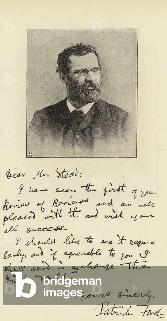 Mr Patrick Ford (b/w photo)
