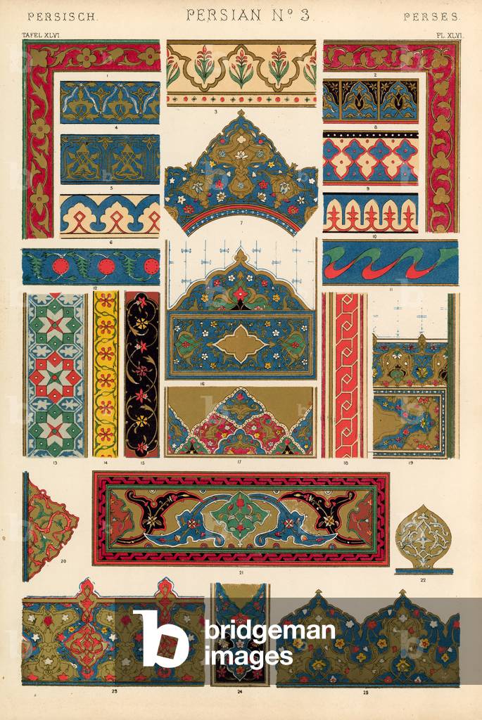 Persian (colour litho)