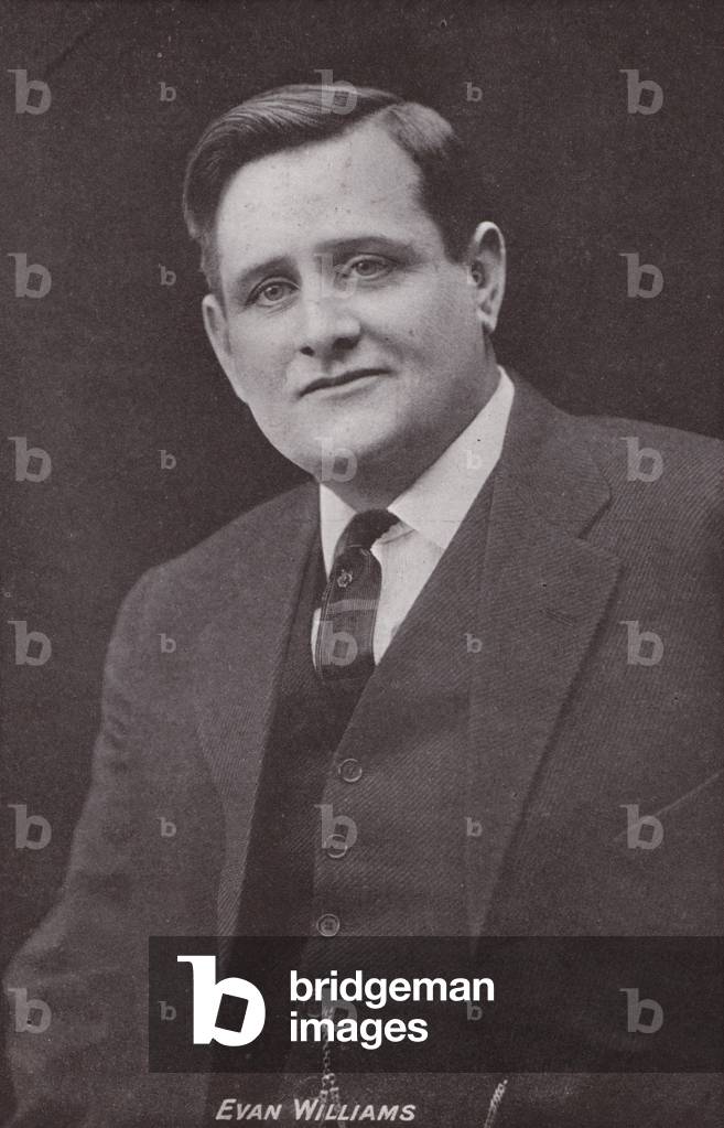 Evan Williams, American tenor (b/w photo)