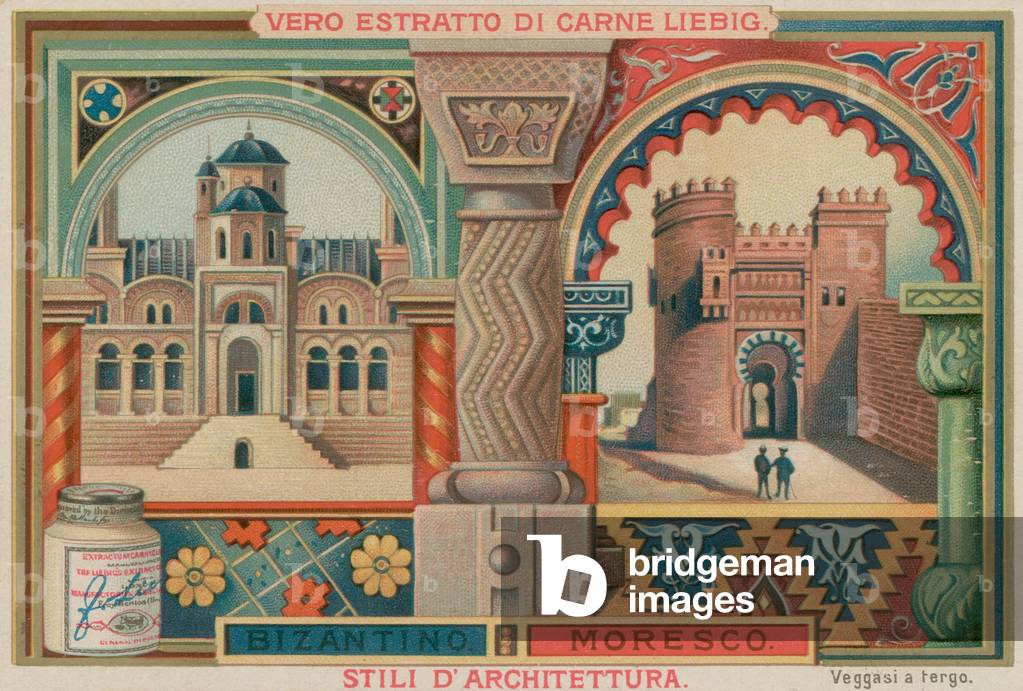 Byzantine and Moorish (chromolitho)