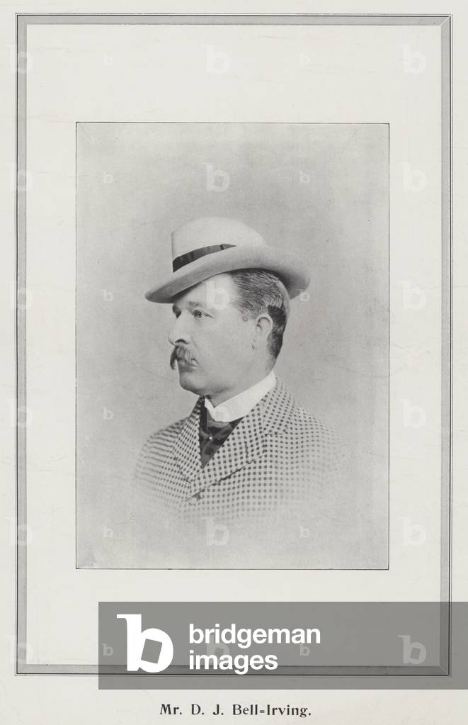 Mr D J Bell-Irving (b/w photo)