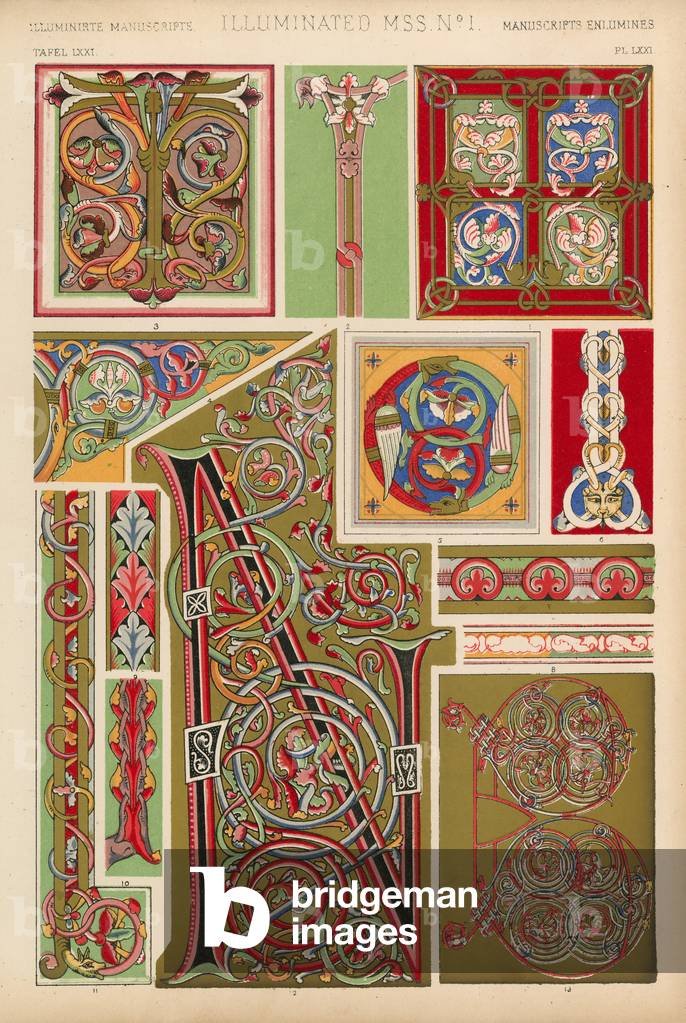 Illuminated MSS (colour litho)