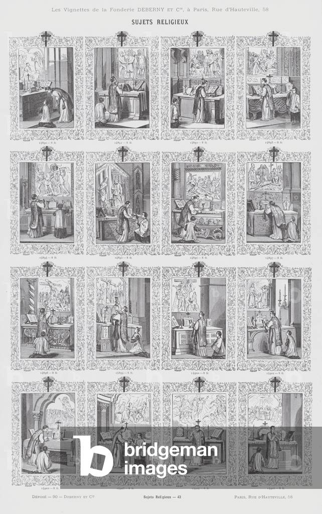 Sujets Religieux (engraving)