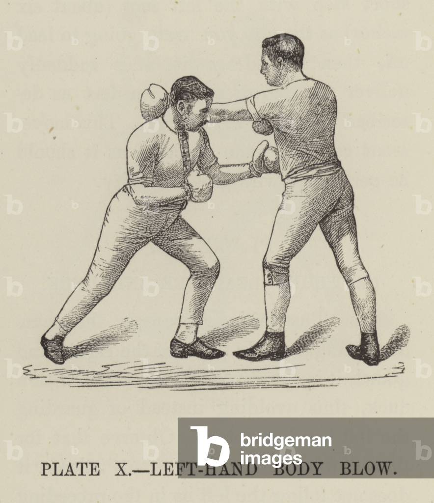 Left-hand body blow (engraving)