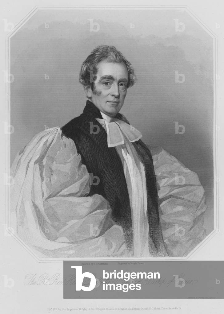 Henry Phillpotts, DD, Lord Bishop of Exeter (engraving)